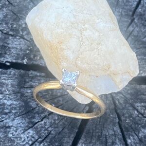 14K gold Diamond ring!💍💛💍